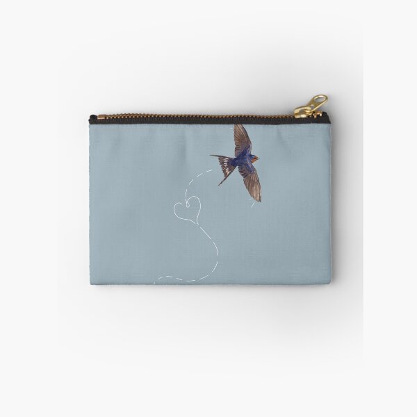 Item preview, Simple Barn Swallow With Heart Trail Design  designed and sold by Saber’s Stuff!.