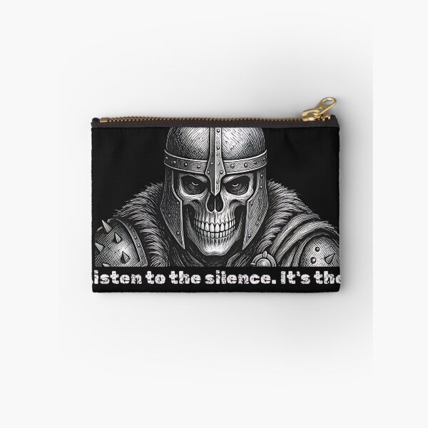Item preview, Listen To The Silence My Patience Ending Warrior Skeleton designed and sold by DarkOriginArts.