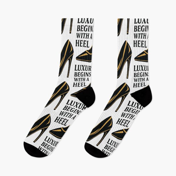 Item preview, Luxury High Heel – Elegant Gold Design Slogan designed and sold by Pineapple-Tree.