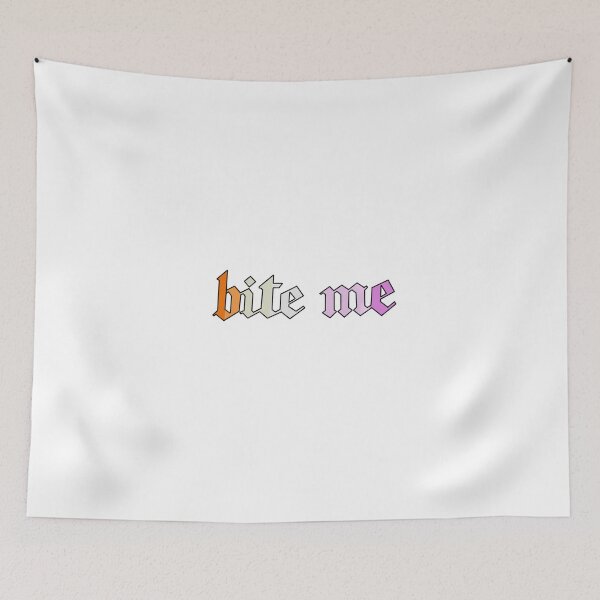 Item preview, bite me designed and sold by urlocalartfairy.