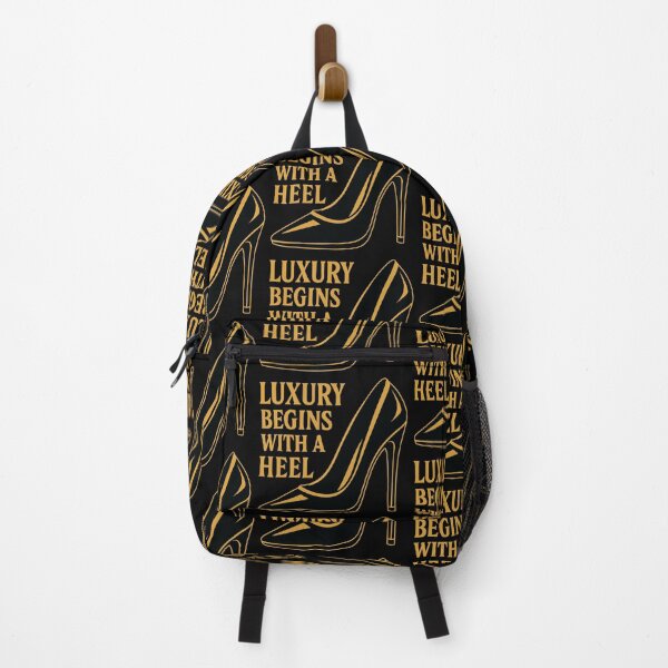 Item preview, Luxury High Heel – Elegant Gold Design Slogan designed and sold by Pineapple-Tree.