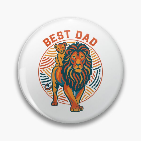 Item preview, Best Dad Lion designed and sold by Stellar Geometry.