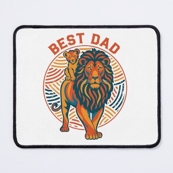 Item preview, Best Dad Lion designed and sold by Stellar Geometry.