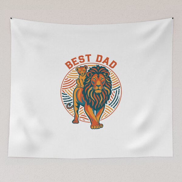 Item preview, Best Dad Lion designed and sold by Stellar Geometry.