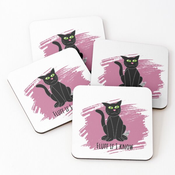 Item preview, Fluff If I Know Funny Cat Meme designed and sold by DesignsbyDustin.