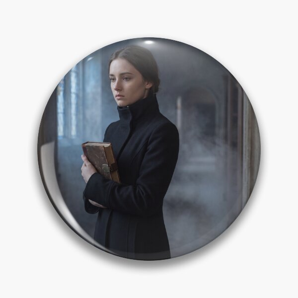 Item preview, Gothic Library Portrait Dark Academia Wall Art Moody Editorial Print Stained Glass Aesthetic designed and sold by Noctavia07.