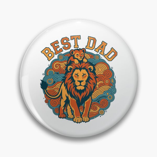 Item preview, Best Dad Lion designed and sold by Stellar Geometry.