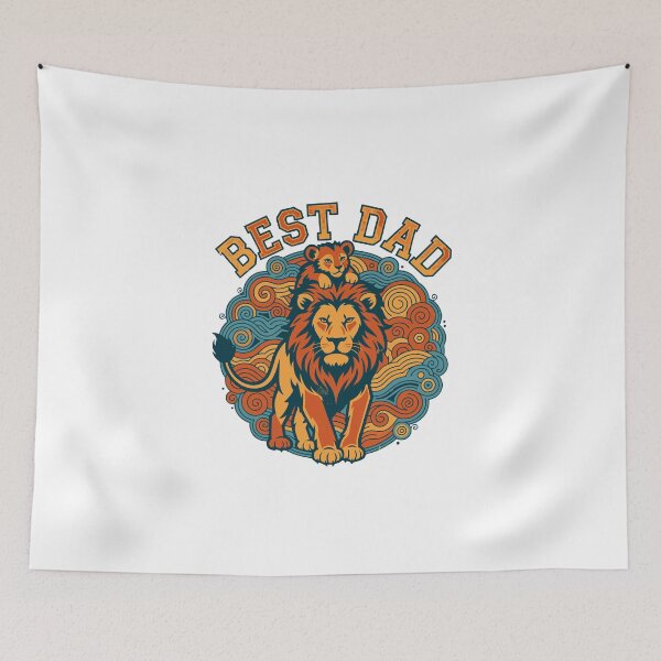 Item preview, Best Dad Lion designed and sold by Stellar Geometry.