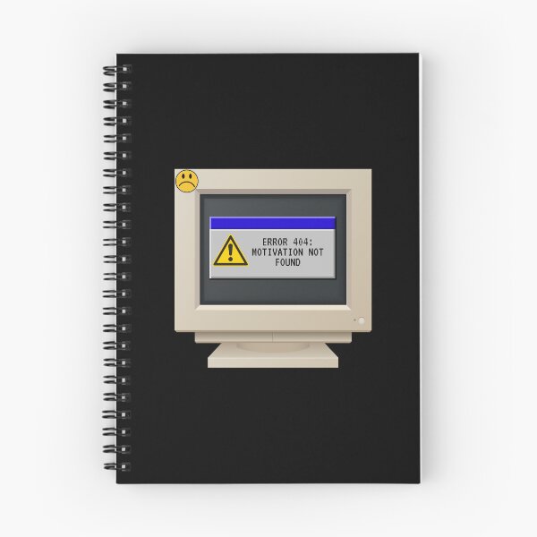 Artikelvorschau, Fehler 404: Motivation nicht gefunden entworfen und verkauft von MoodCorner.