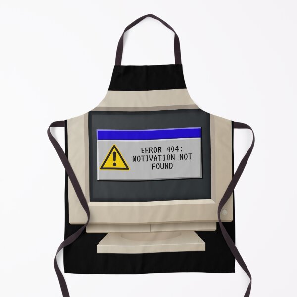 Item preview, Error 404 Motivation Not Found designed and sold by MoodCorner.