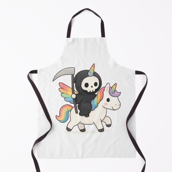 Item preview, Unicorn Death with flowers designed and sold by uunaa.