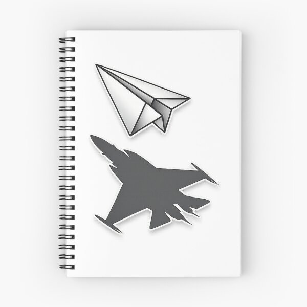 Item preview, Paper Plane Casting Fighter Jet Shadow Minimalist Design on Dark designed and sold by ByJD Assembly.
