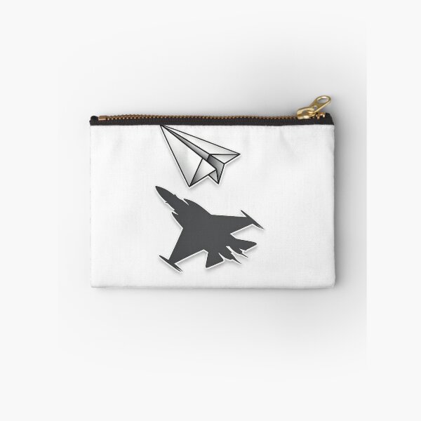 Item preview, Paper Plane Casting Fighter Jet Shadow Minimalist Design on Dark designed and sold by ByJD Assembly.
