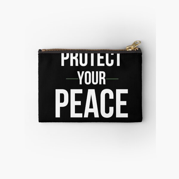 Item preview, Protect Your Peace Minimal Self Care Quote Aesthetic Botanical Design designed and sold by Uvclick.