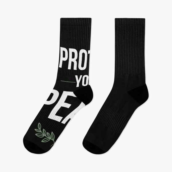 Item preview, Protect Your Peace Minimal Self Care Quote Aesthetic Botanical Design designed and sold by Uvclick.