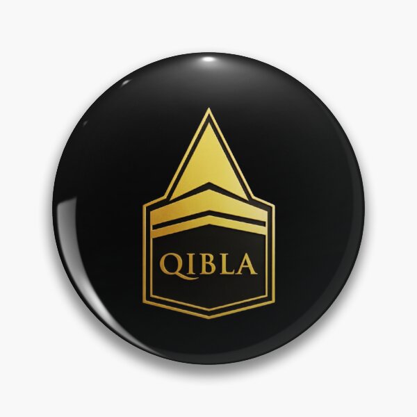 Item preview, Luxury Qibla Islamic Gold Emblem | Muslim Direction Symbol Arabic Inspired Design designed and sold by Noor Gallery.