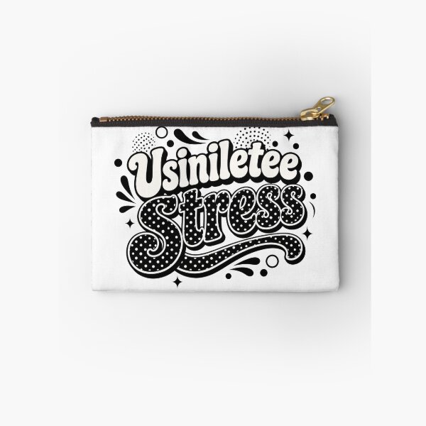 Artikelvorschau, Usiniletee Stress Neon Streetwear Typografie Design entworfen und verkauft von NaphDesigns.