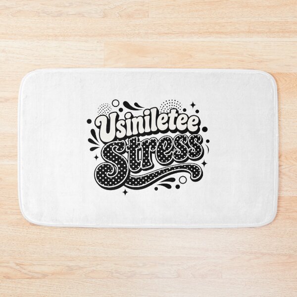 Item preview, Usiniletee Stress Neon Streetwear Typography Design designed and sold by NaphDesigns.