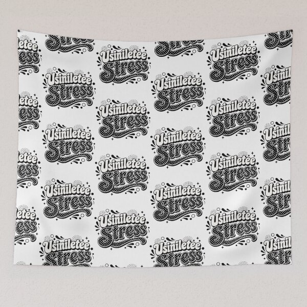 Item preview, Usiniletee Stress Neon Streetwear Typography Design designed and sold by NaphDesigns.