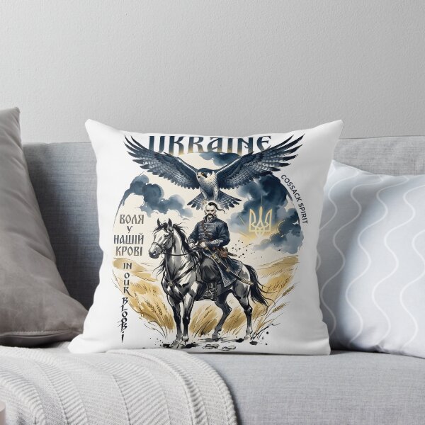Item preview, Ukrainian Cossack on Horse with Falcon Design designed and sold by VoidAnimeStudio.