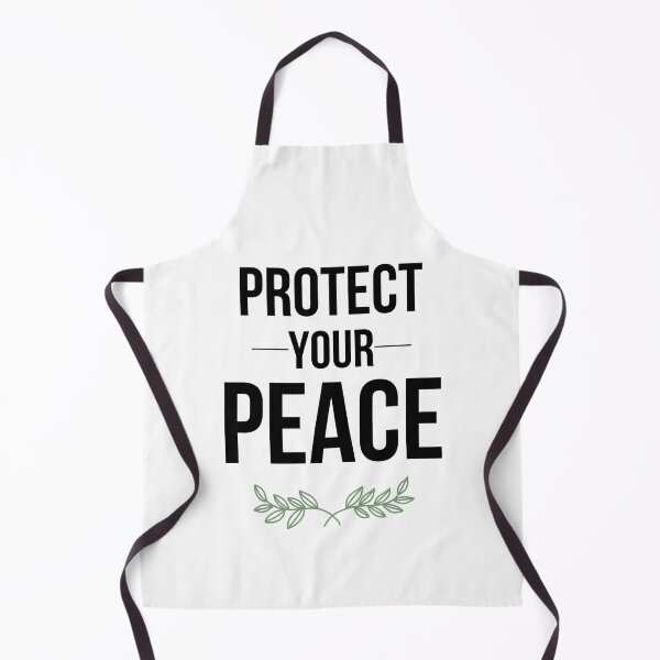 Item preview, Protect Your Peace Minimalist Aesthetic Quote Clean Botanical Design designed and sold by Uvclick.