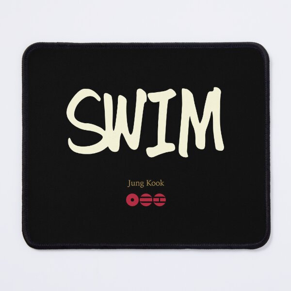 Item preview, Bts swim by jungkook (black background) designed and sold by nelkrshop.