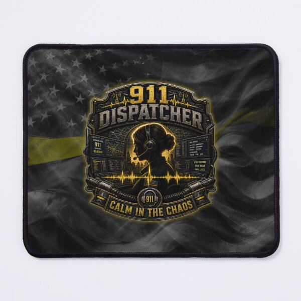 Item preview, 911 Dispatcher Calm In The Chaos Thin Yellow Line Design designed and sold by artistwill.