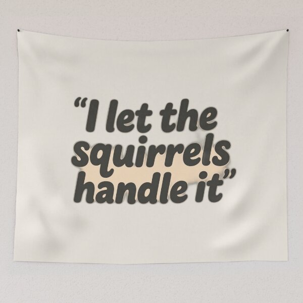 Item preview, Squirrel Therapy Mental Health T-shirt designed and sold by Arte-Excellency.
