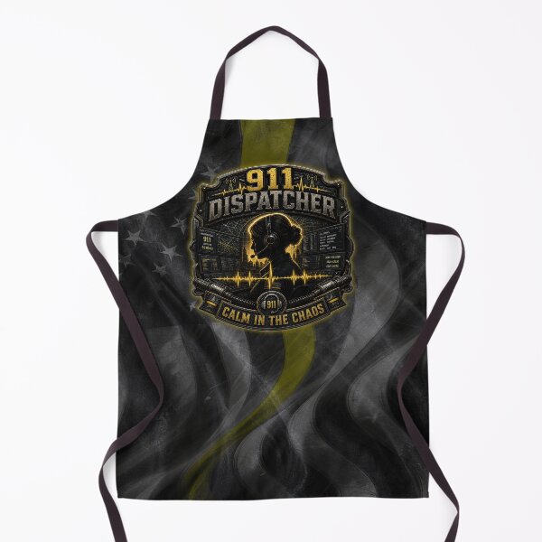 Item preview, 911 Dispatcher Calm In The Chaos Thin Yellow Line Design designed and sold by artistwill.