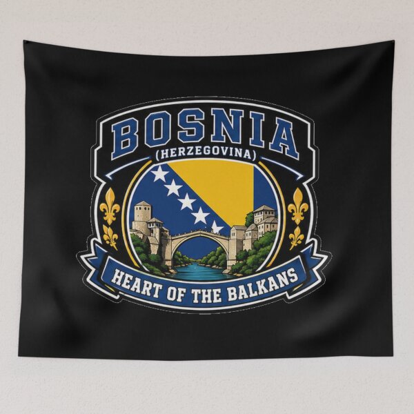 Item preview, Bosnia and Herzegovina – Crossroads of Cultures designed and sold by GnuArt.