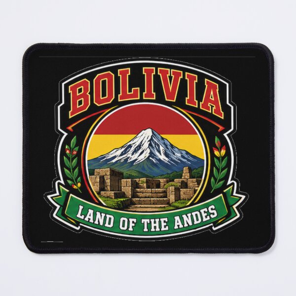 Item preview, Bolivia – Land of the Andes - Mountains and Mirrors designed and sold by GnuArt.