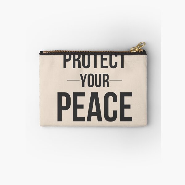 Item preview, Protect Your Peace Beige Aesthetic Self Care Minimal Botanical Quote Design designed and sold by Uvclick.
