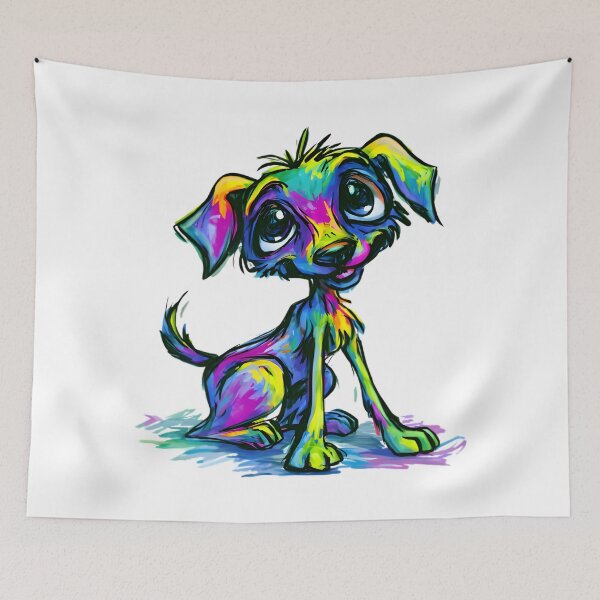 Item preview, Cute Happy Dog designed and sold by Retro Whimsy.