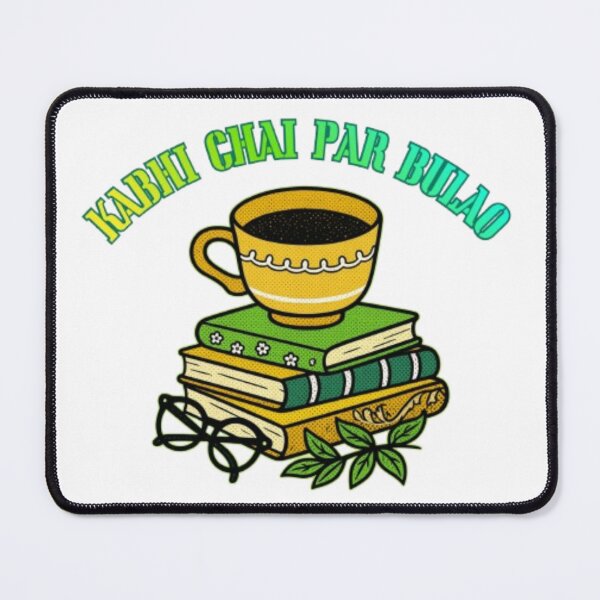 Item preview, Kabhi Chai Par Bulao: Retro Tea & Books Art designed and sold by Miheerala.