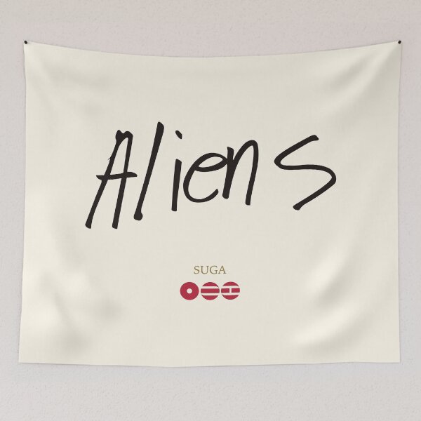 Item preview, Bts Aliens by suga designed and sold by nelkrshop.