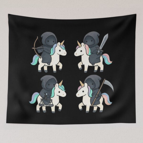 Item preview, Four horsemen of the apocalypse designed and sold by uunaa.