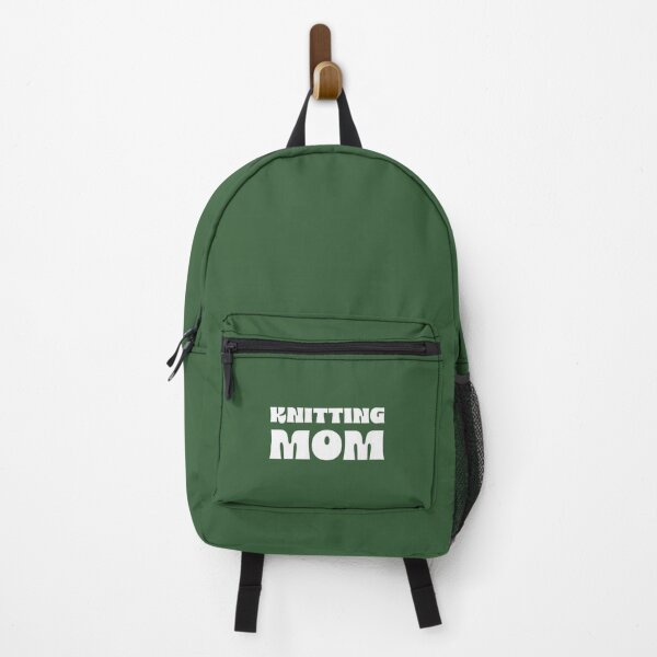 Item preview, Knitting Mom – fancy typography (white text) designed and sold by be.w.print.