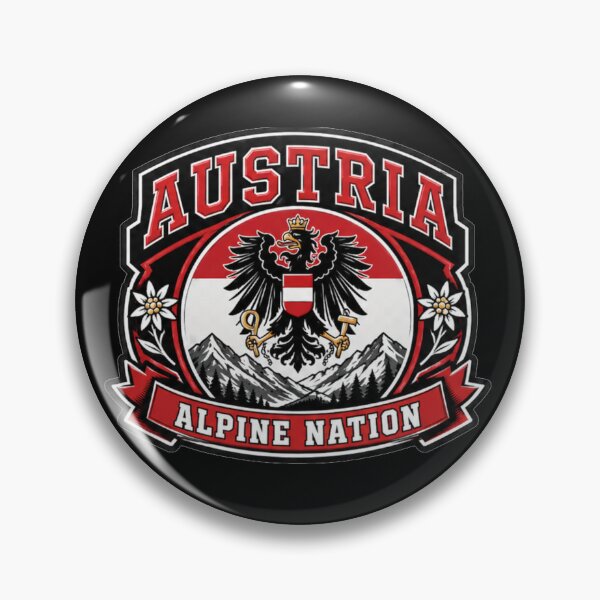Item preview, Austria – Alpine Peaks, Vienna Heritage & European Elegance designed and sold by GnuArt.