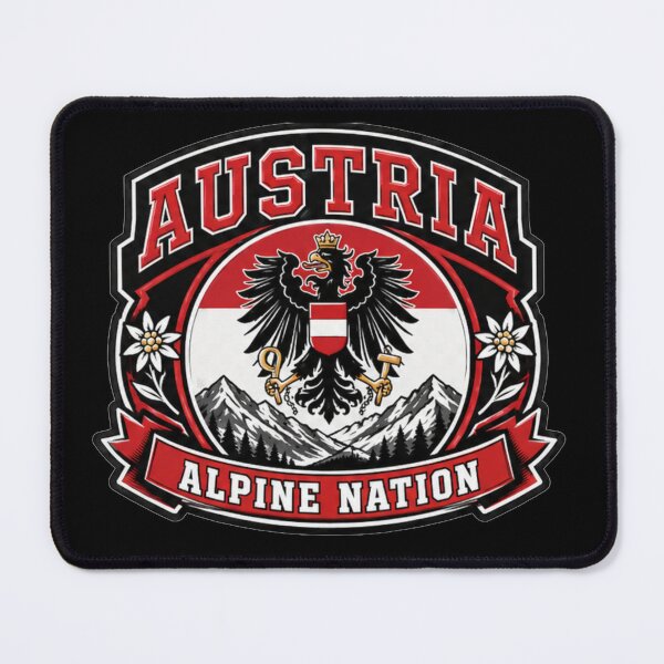 Item preview, Austria – Alpine Peaks, Vienna Heritage & European Elegance designed and sold by GnuArt.