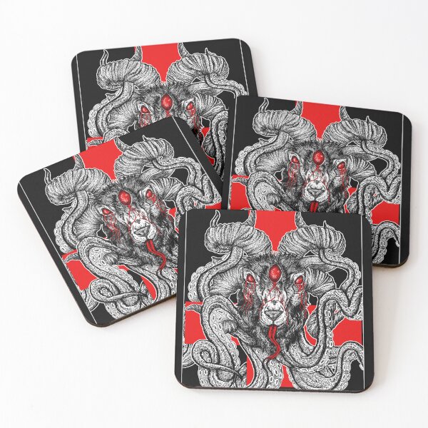 Item preview, Octogoat | Gothic Horror Art | Dark Fantasy Illustration | Occult Aesthetic designed and sold by ONYX ART & DESIGN.