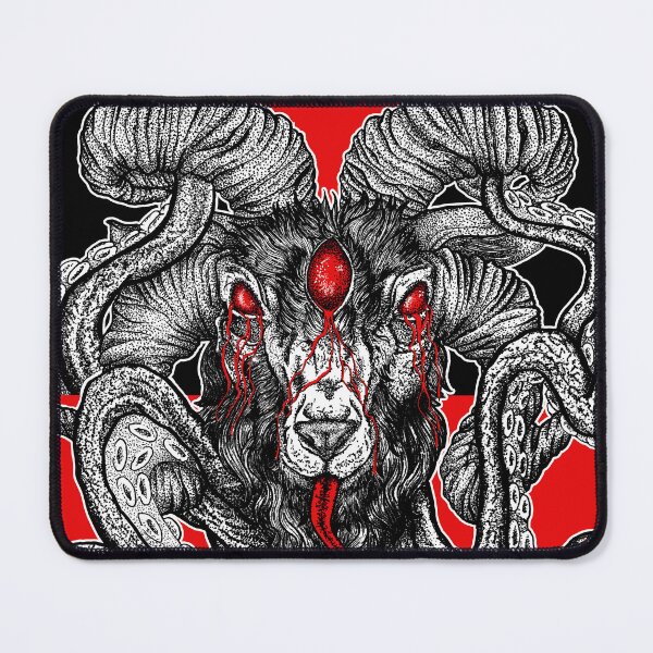 Item preview, Octogoat | Gothic Horror Art | Dark Fantasy Illustration | Occult Aesthetic designed and sold by ONYX ART & DESIGN.