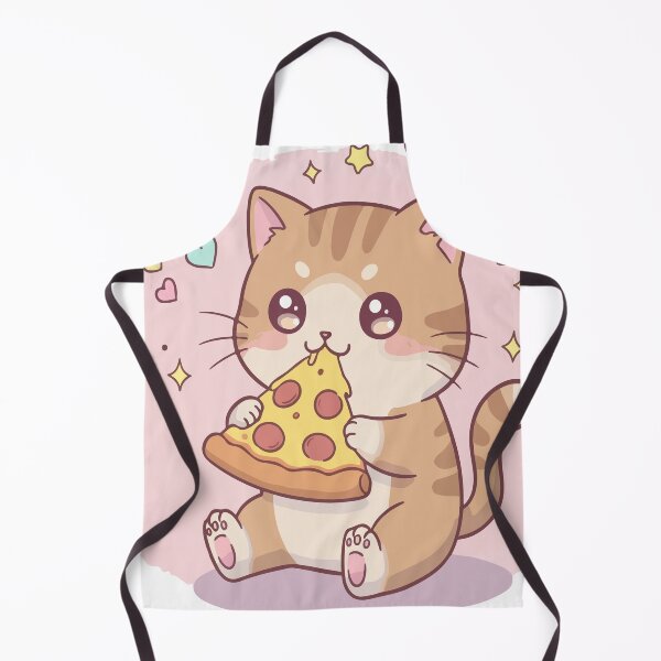 Item preview, cat eating pizza designed and sold by daenarys123.