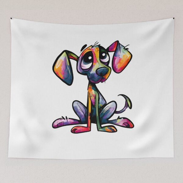 Item preview, Cute Happy Dog designed and sold by Retro Whimsy.
