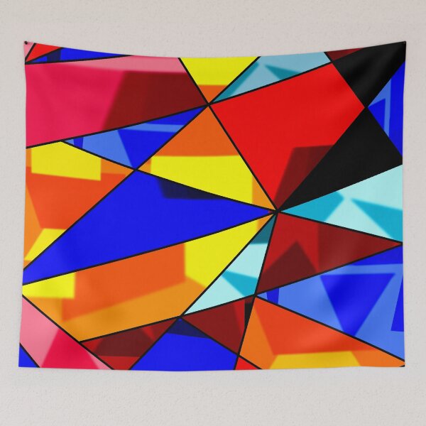 Item preview, Colourful Geometric Abstraction designed and sold by Andrew  Hitchen.