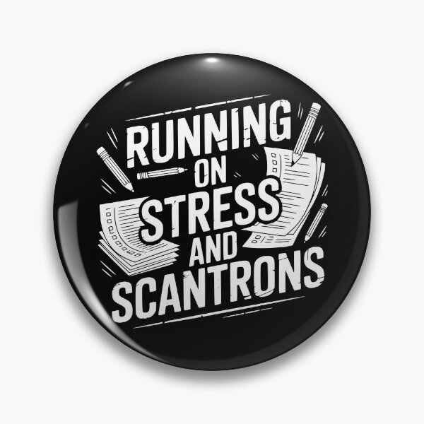 Item preview, Running On Stress And Scantrons designed and sold by theartfulaspie.