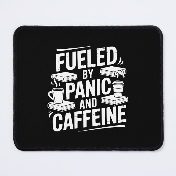 Item preview, Fueled By Panic And Caffeine designed and sold by theartfulaspie.