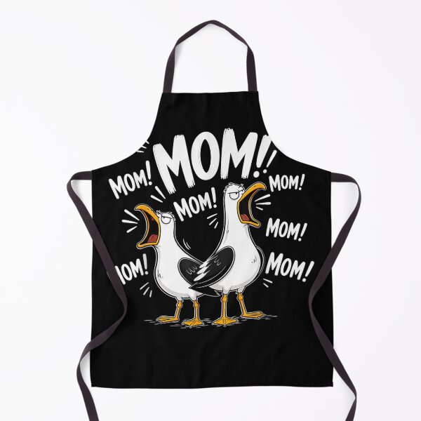 Item preview, Mom Seagull Mama Seagulls Yelling MOM Mothers Day designed and sold by studiopekepeke.