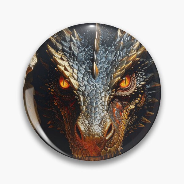 Item preview, Detailed Dragon Head Fantasy Creature Artwork designed and sold by BetweenForms.