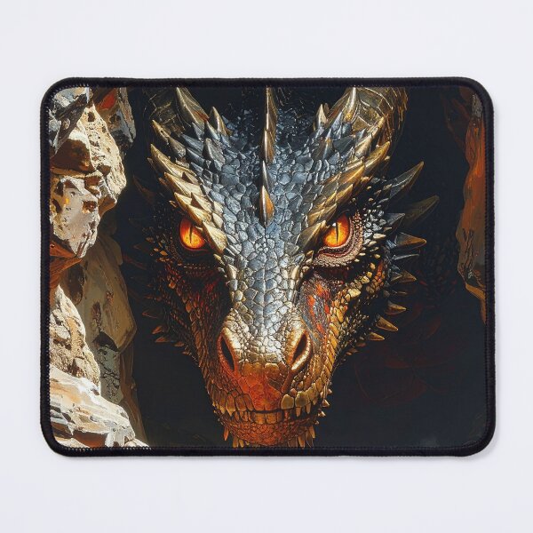 Item preview, Detailed Dragon Head Fantasy Creature Artwork designed and sold by BetweenForms.