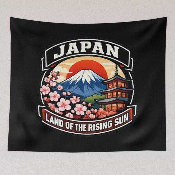 Item preview, Japan - Land of the Rising Sun designed and sold by GnuArt.